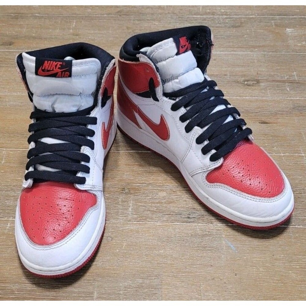 Air Jordan 1 Retro High OG GS "HERITAGE" 2022 Size 7Y 575441-161 YOUTH Shoes Red